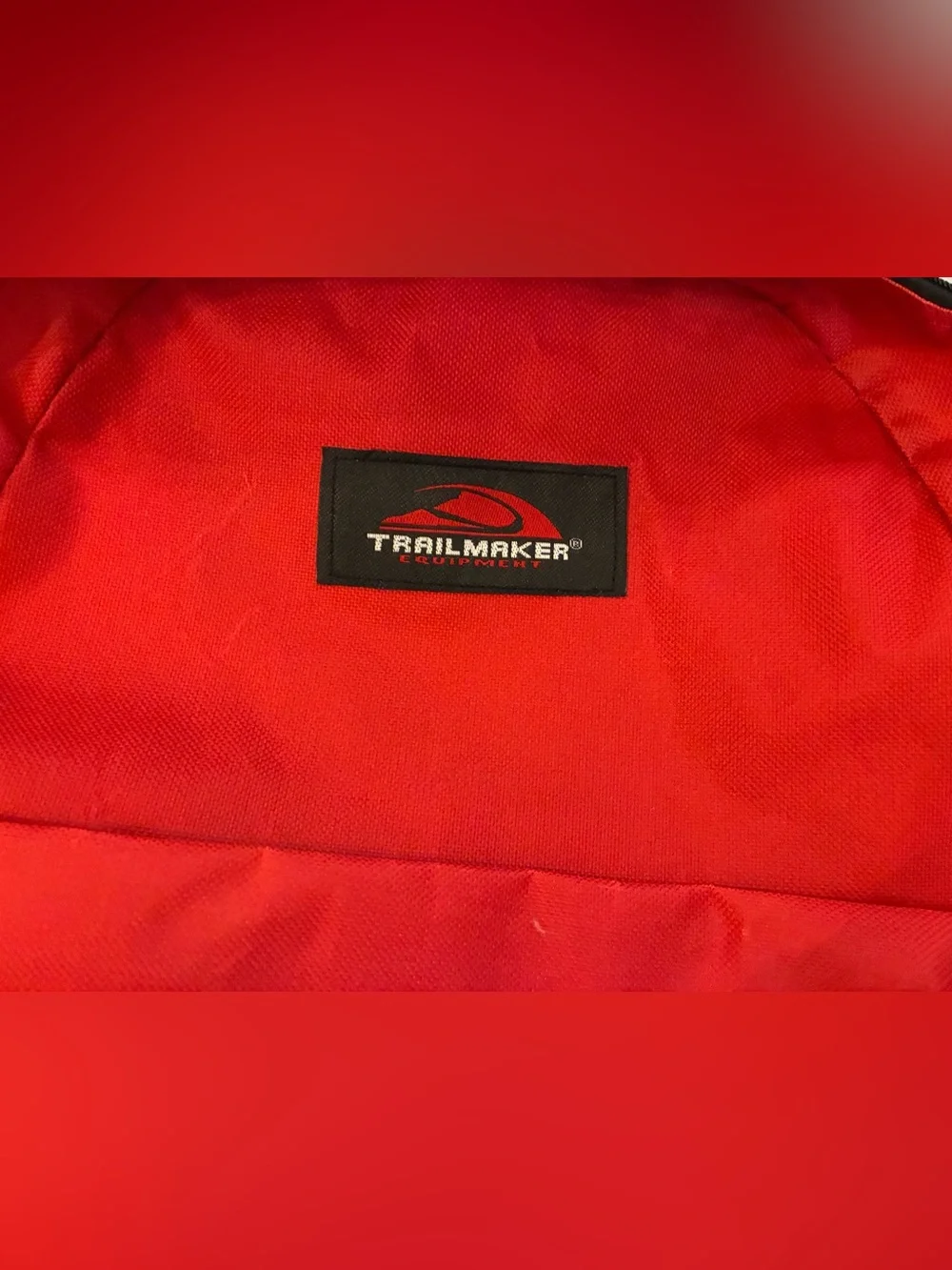 Red Trail Maker Unisex Backpack